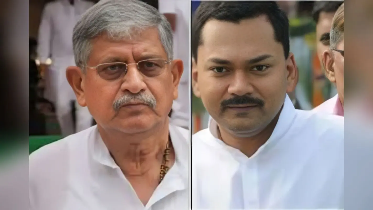 Bihar Politics: सरस्वती पूजा पंडाल में बेटे को देख मुस्कुराए नीतीश, ललन सिंह बोले- अब इन्हें राजनीति में आने दीजिए