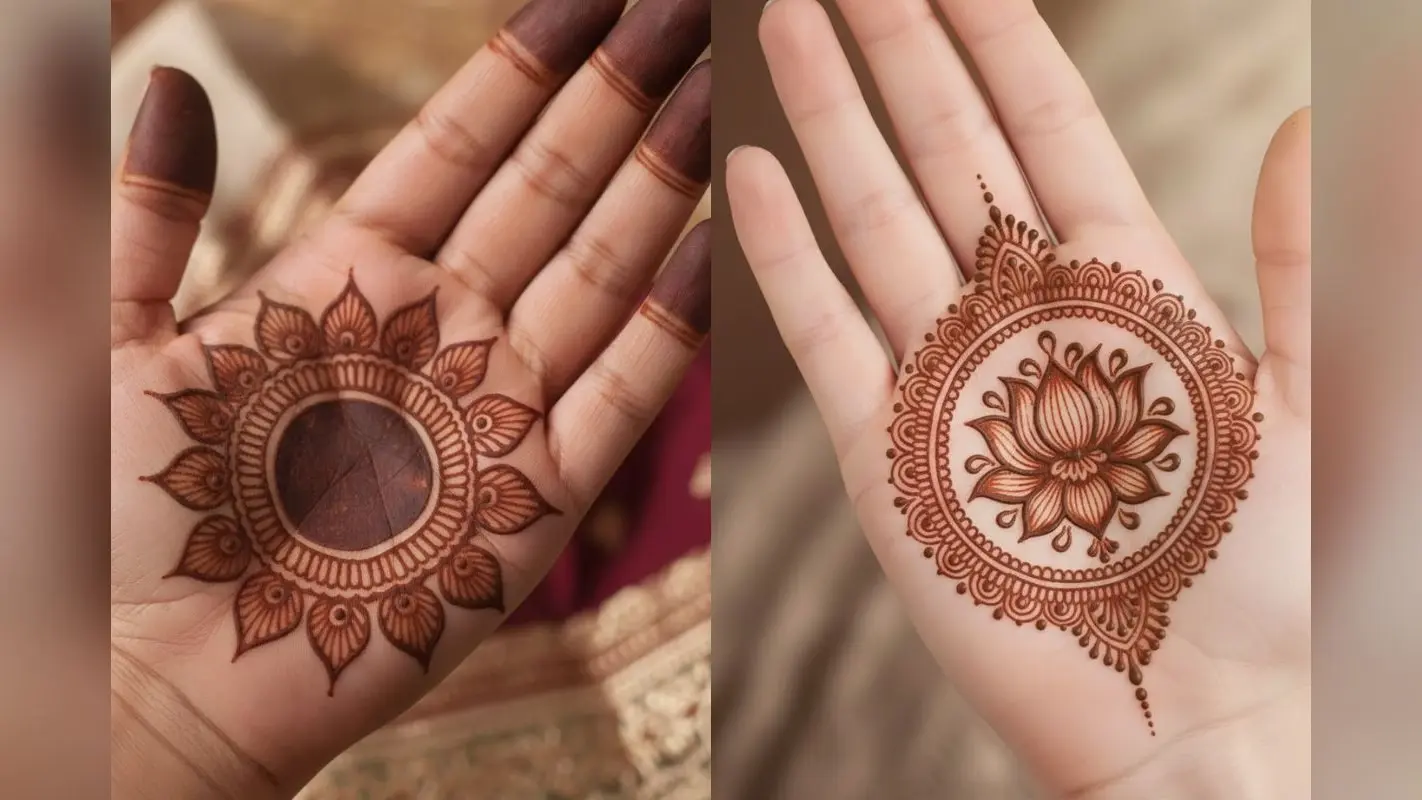 Simple Centre Mehndi Design: इन सुंदर सेंटर मेहंदी डिजाइन से बढ़ाएं हाथों की खूबसूरती