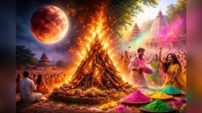 Chandra Grahan 2026: इस बार होली से पहले चंद्र ग्रहण का साया, जानिए कब होगा होलिका दहन