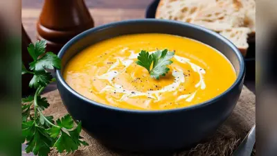 Creamy Pumpkin Soup: विंटर के लिए बेस्ट है क्रीमी पंपकिन सूप, सर्दी-जुकाम से राहत के लिए नोट करें रेसिपी