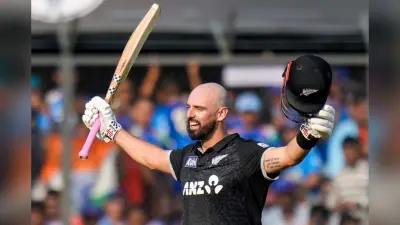 Daryl Mitchell Century: इंदौर में मिचेल ने लगाई सेंचुरी, भारत के खिलाफ चौथी बार किया यह कारनामा