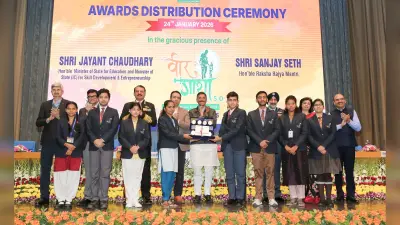 Defence: वीर गाथा 5.0 के सुपर-100 विजेताओं को मिला सम्मान