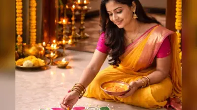 Easy And Simple Rangoli Designs For Home: कम समय में ज्यादा सुंदरता, घर के लिए आसान और सिंपल रंगोली डिजाइन
