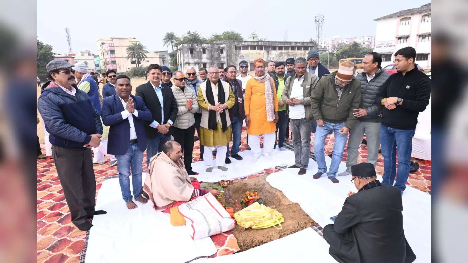 Deoghar News : देवघर पुस्तक मेले का भूमि पूजन, 23 जनवरी से होगी शुरुआत