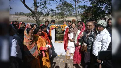 मंत्री ने किया विभिन्न योजनाओं का शिलान्यास