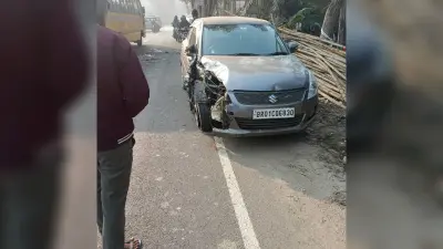 hajipur news. कार की टक्कर से पूजा करने आये ऑटो सवार बुजुर्ग की मौत
