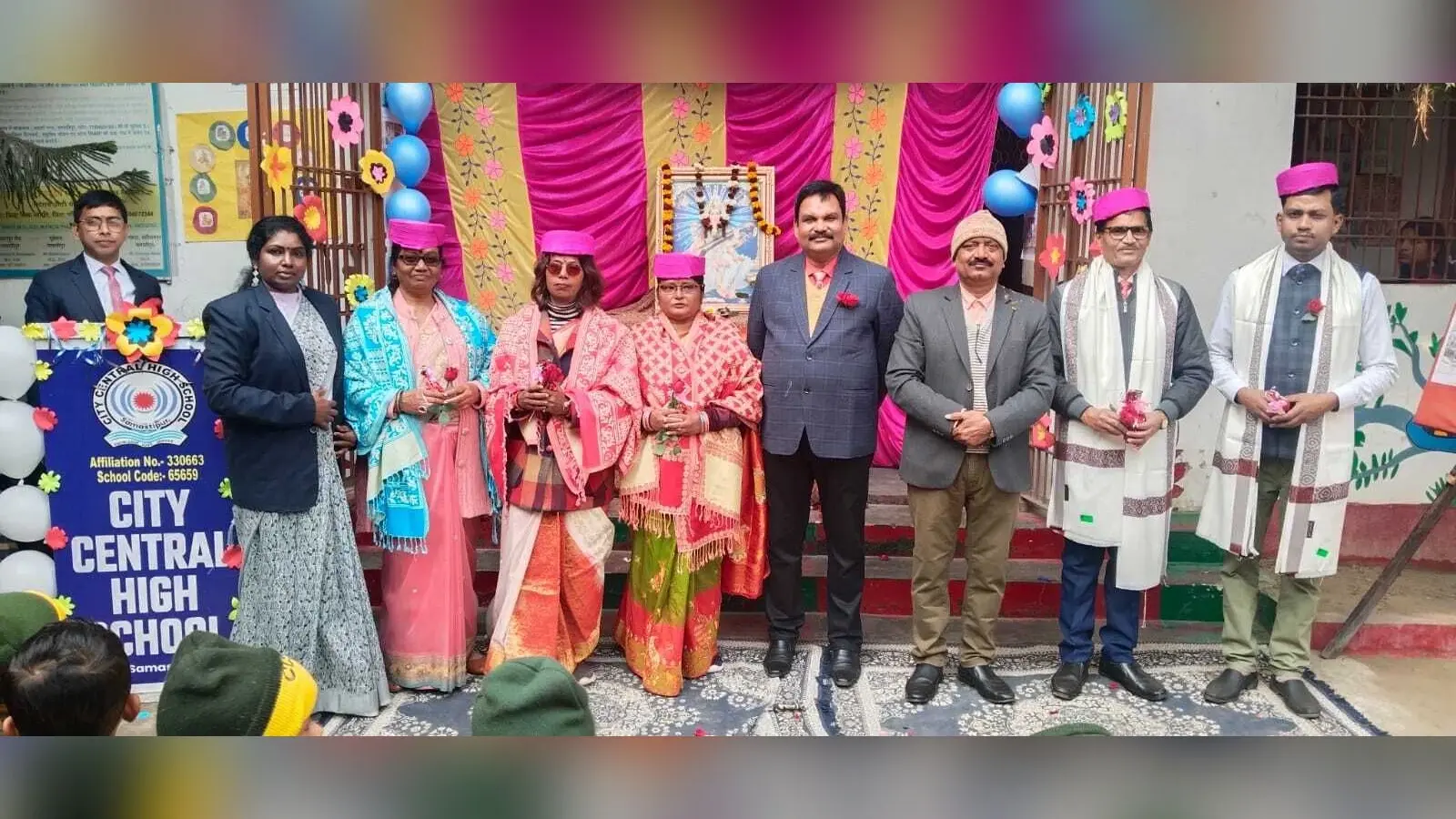 Samastipur : सिटी सेंट्रल स्कूल के स्थापना दिवस पर सम्मानित हुए छात्र व शिक्षक