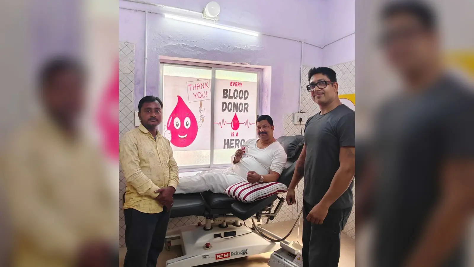 Madhubani News : समाजसेवी ने रक्तदान कर बचायी महिला की जान