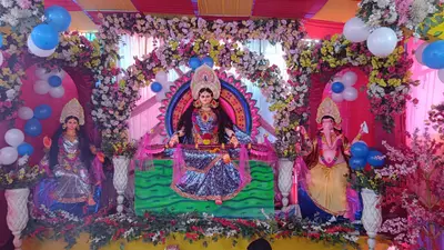 Madhubani News : रानीपुर में 48 वर्षों से मनायी जा रही सरस्वती पूजा