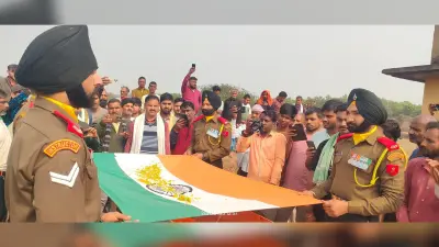 Giridh News :सैन्य सम्मान के साथ सूबेदार मेजर अनिल को दी गयी अंतिम विदाई