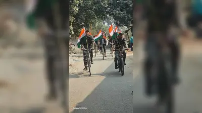 एसएसबी जवानों ने स्वस्थ रहने का दिया संदेश