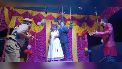 पिपला गांव के युवाओं ने किया बांग्ला जात्रा पाला का मंचन