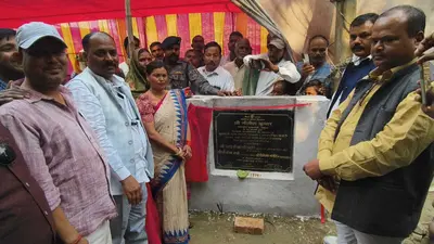 सड़क निर्माण कार्य का विधायक ने किया शिलान्यास