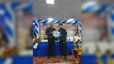 71वें राज्य स्तरीय टेबल टेनिस प्रतियोगिता में हिमांशु का जूनियर आयु वर्ग में रहा दबदबा