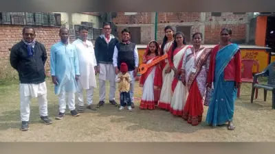 वाद्य यंत्र बनाने वाली छात्रा आरूही हुईं सम्मानित