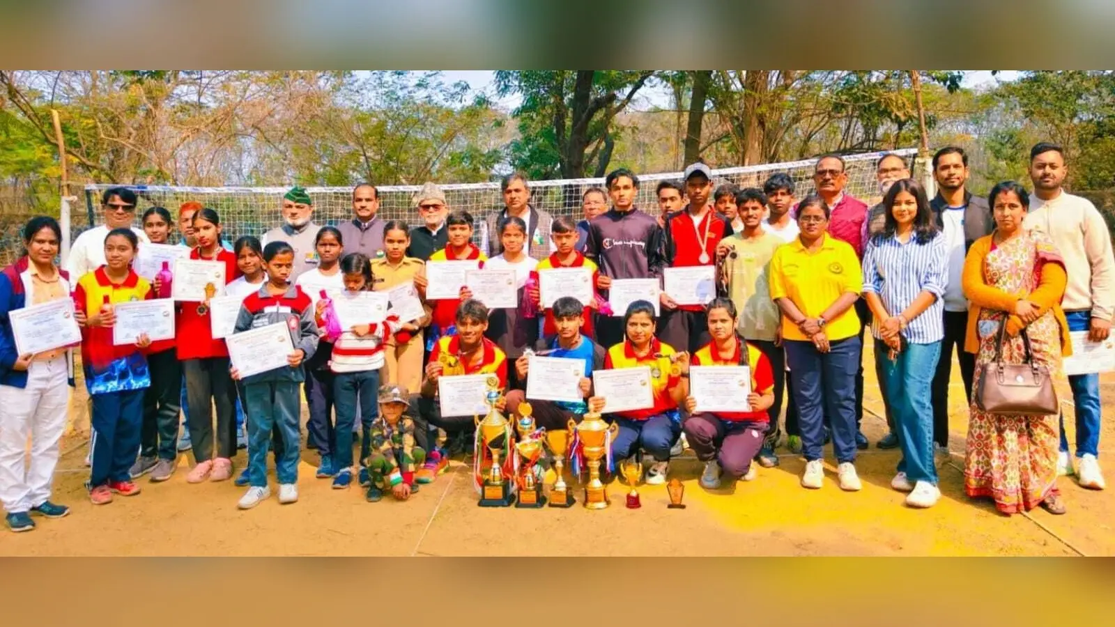Ring ball Tournament at beldih sports corner: दो दिवसीय राज्य स्तरीय रिंग बॉल टूर्नामेंट आयोजित