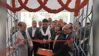 अनुमंडलीय अधिवक्ता संघ परिसर में पुस्तकालय का मंत्री ने किया उद्घाटन