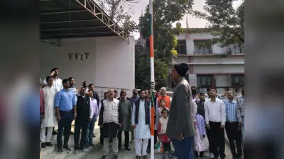 वीवीआइटी में हर्षोल्लास के साथ मना गणतंत्र दिवस
