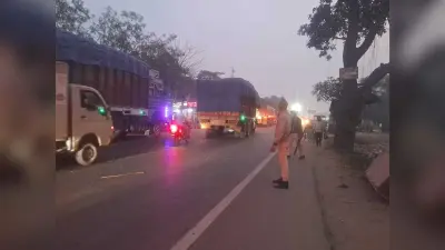 गेड़ाबाड़ी बाजार में जाम की समस्या से लोगों को हुई परेशानी
