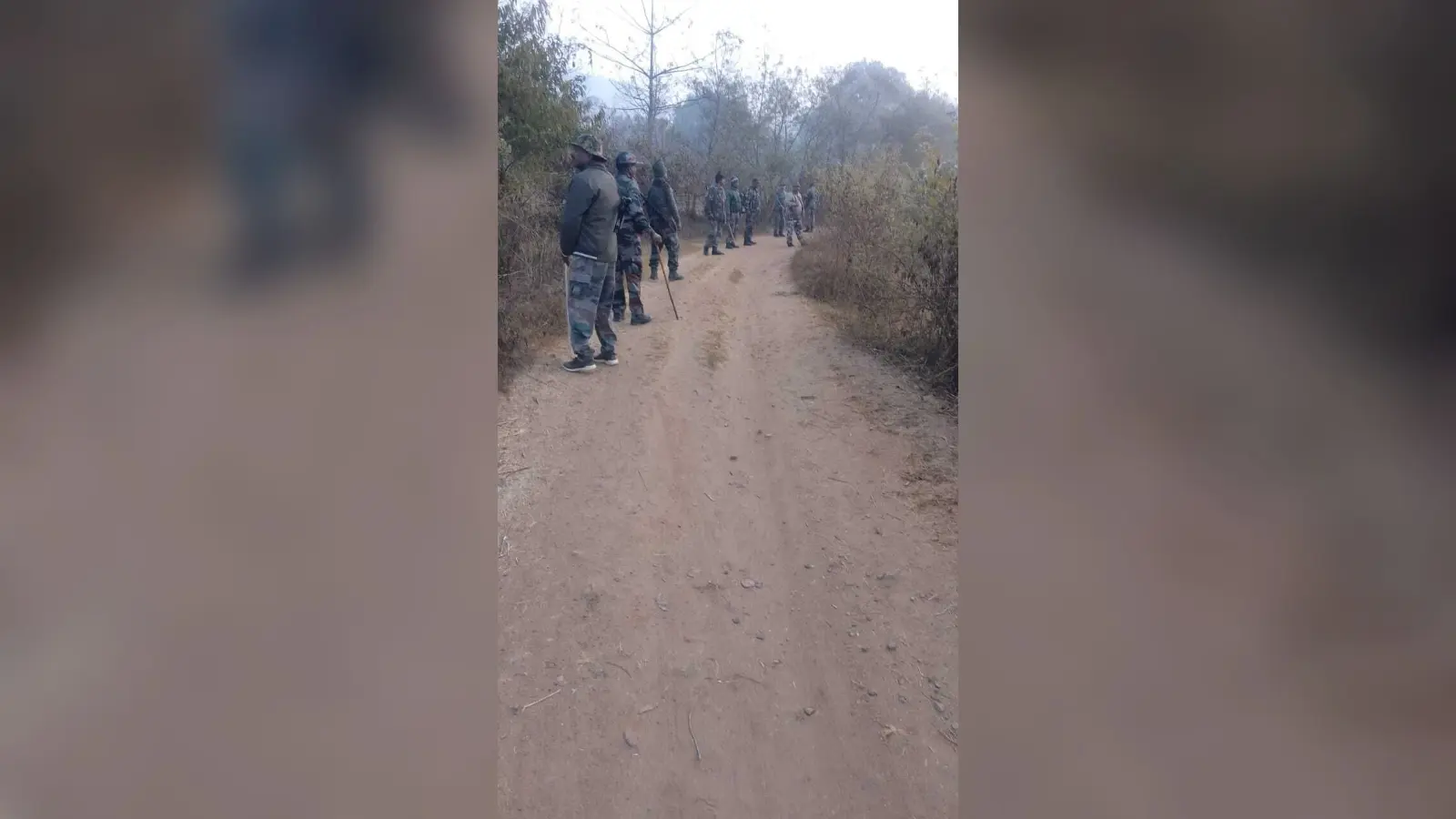 पुलिस ने सीमावर्ती क्षेत्र में चलाया अभियान