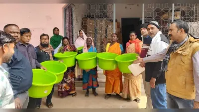 फाइलेरिया के 27 रोगियों के बीच सफाई किट वितरित