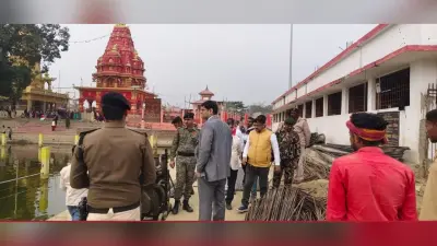 डीएम ने सुंदरनाथ धाम का लिया जायजा