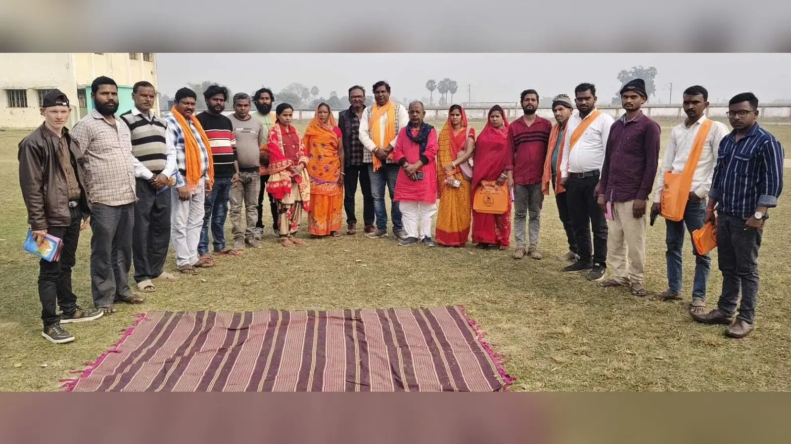 रानीपतरा में आठ फरवरी को विराट हिन्दू सम्मेलन को लेकर तैयारियां जोरों पर