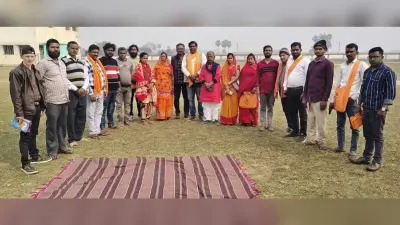 रानीपतरा में आठ फरवरी को विराट हिन्दू सम्मेलन को लेकर तैयारियां जोरों पर