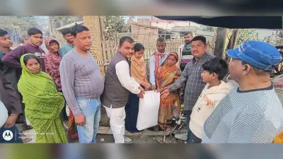 अगलगी की घटना में एक घर जलकर राख