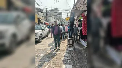 शहर में चला अतिक्रमण हटाओ अभियान, नौ हजार वसूला जुर्माना