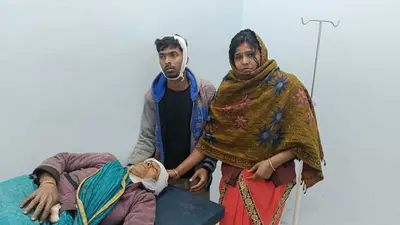 दीवार जोड़ने के विवाद में खूनी झड़प, चाकू से हमले में महिला सहित तीन लोग घायल