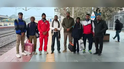 जामताड़ा से दो खो-खो खिलाड़ी हरियाणा के लिए रवाना