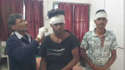 रंजिश में मामा व भगिना को लाठी-डंडे से पीटकर किया घायल