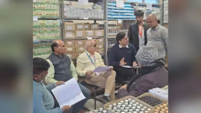 लक्ष्य टीम ने फार्मेसी का किया निरीक्षण