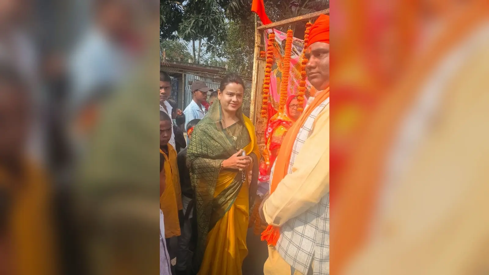 शिवलिंग प्राण प्रतिष्ठा को लेकर कलश यात्रा