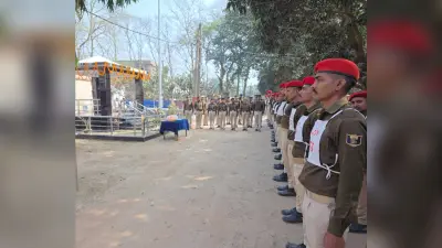 स्वतंत्रता संग्राम में शहीद स्वतंत्रता सेनानियों के पदचिह्नों पर चलने की ली शपथ