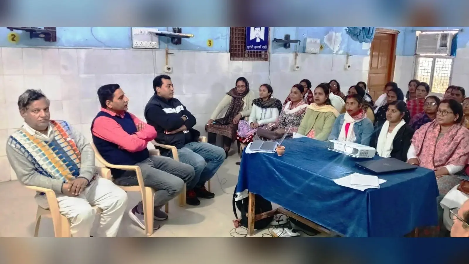 नियमित टीकाकरण को लेकर एएनएम को दी गयी जानकारी