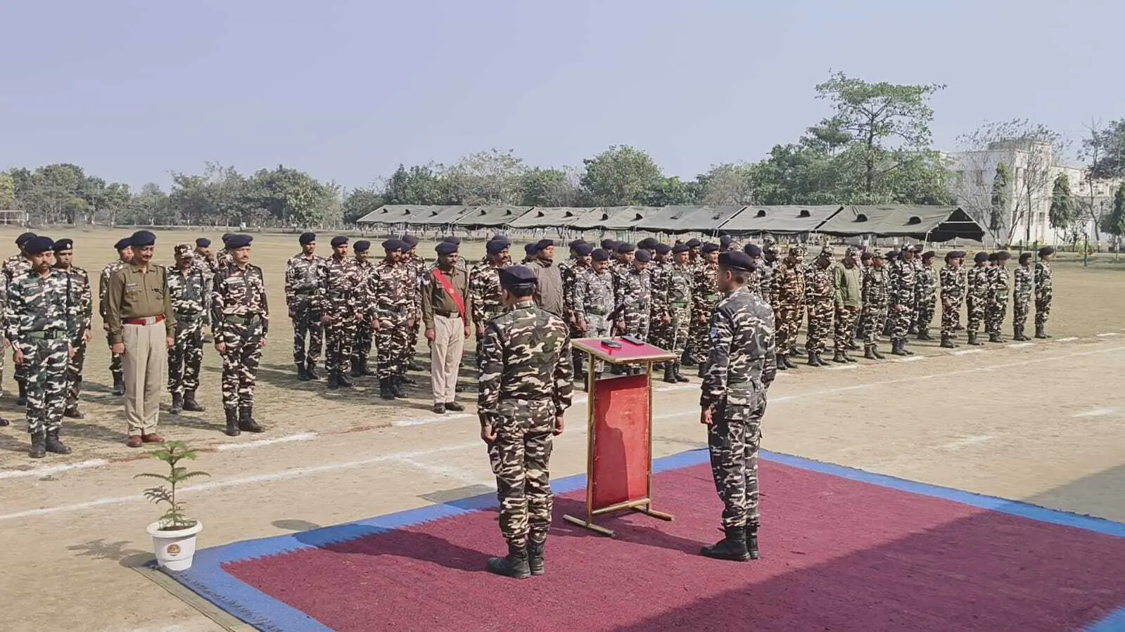 वीर बलिदानियों को दी श्रद्धांजलि