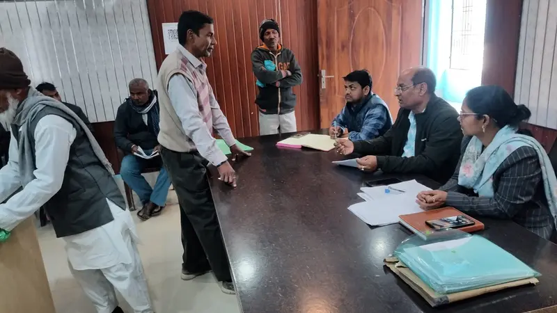 जनता दरबार में 10 मामले का निष्पादन