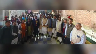 Deoghar news : गांधी की पुण्यतिथि पर रामराज आश्रम में गूंजे सत्य-अहिंसा के स्वर
