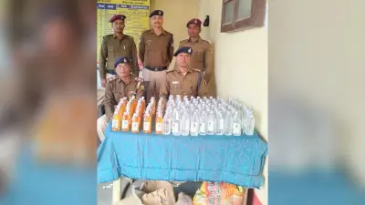 डेहरी व सोन नगर स्टेशन से आरपीएफ ने 130 लीटर शराब बरामद की