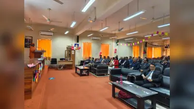 Deoghar news <bha>;</bha> इनोवेशन, उद्यमिता व प्रौद्योगिकी से स्कूली शिक्षा को जोड़ने की बतायी जरूरत