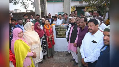 कृषि मंत्री ने दो योजनाओं का किया शिलान्यास
