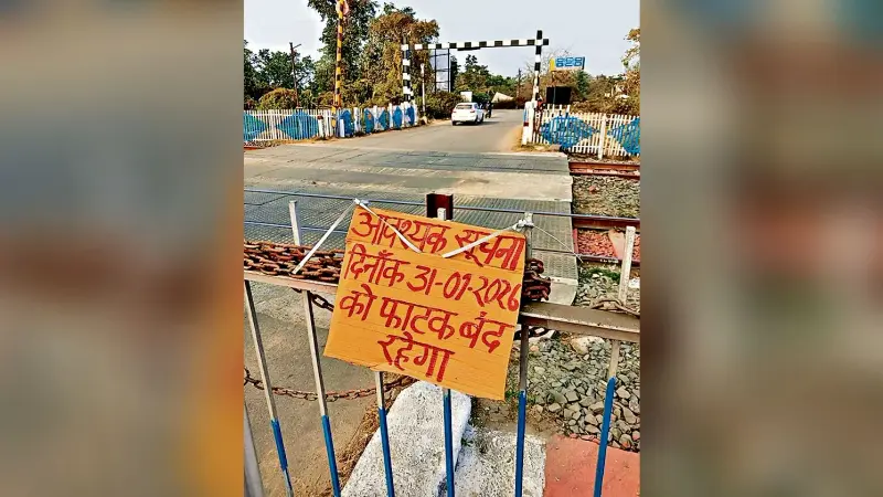 Bokaro News : मरम्मत कार्य के चलते 31 जनवरी को बंद रहेगी तेलमच्चो पुल रेल क्रॉसिंग