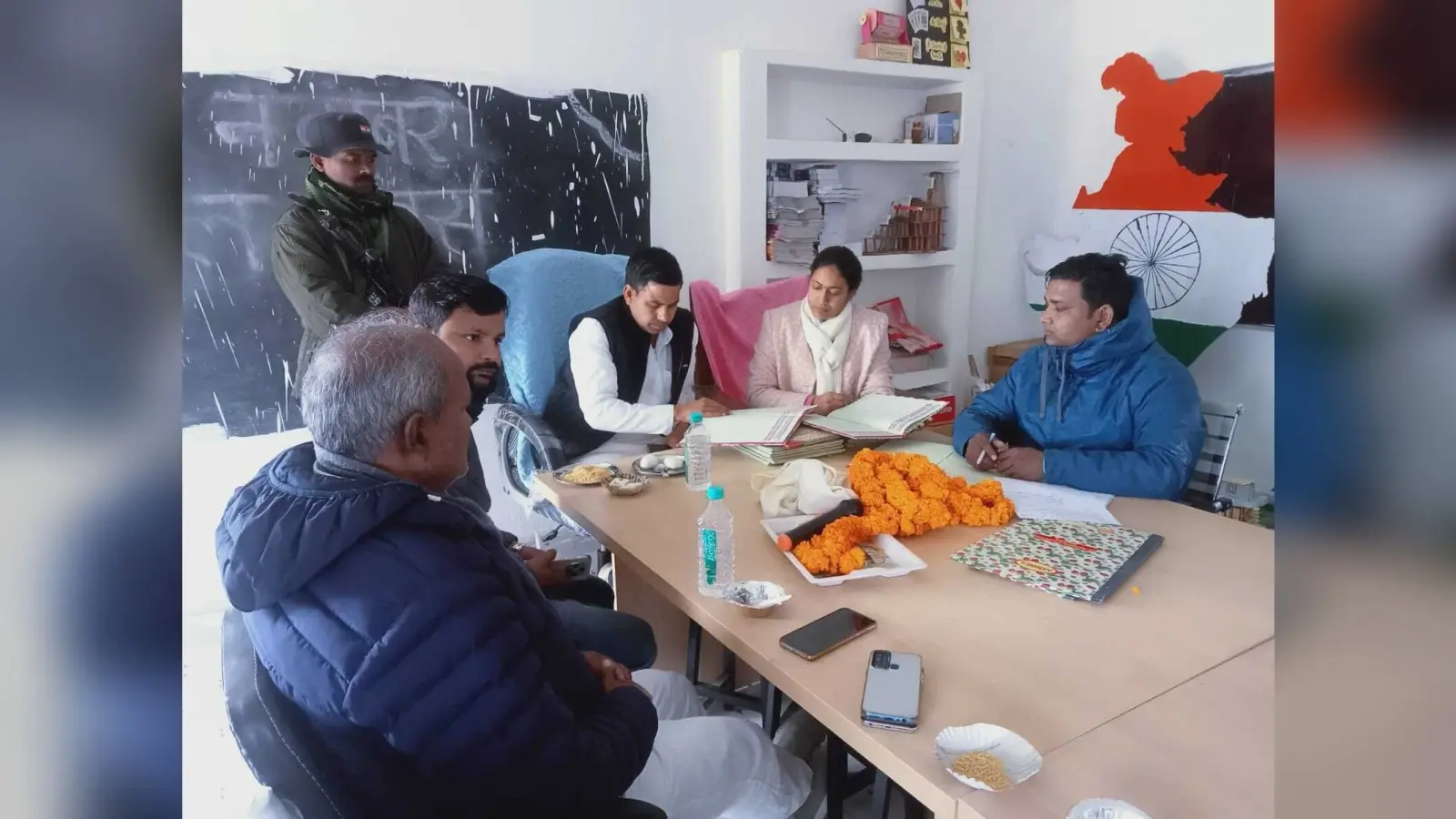 उच्च माध्यमिक विद्यालय खजुरा में प्रबंध समिति का हुआ गठन