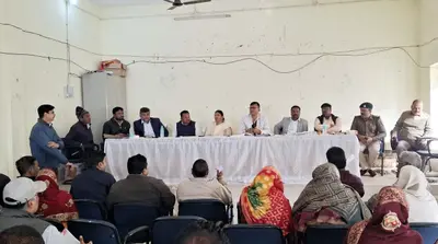 पंचायत समिति की बैठक में योजनाओं पर चर्चा