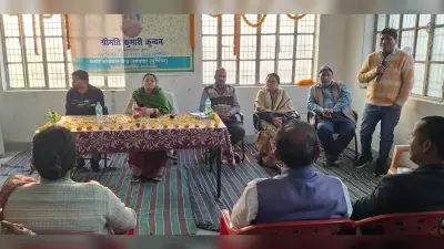 बीइओ की सेवानिवृत्ति पर बीआरसी में दी विदाई