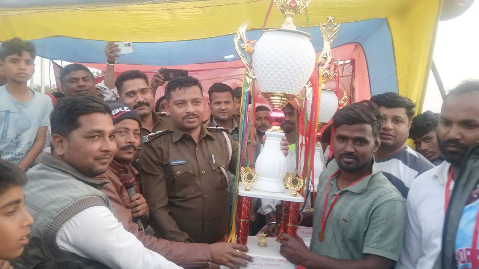 फाइनल मुकाबले में चंद्रपुरा ने मंजूरा को चार रन से किया पराजित