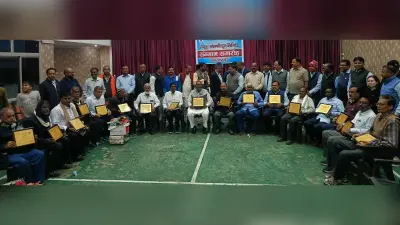 पिपरवार के 17 सेवानिवृत्त सीसीएलकर्मियों को दी गयी विदाई