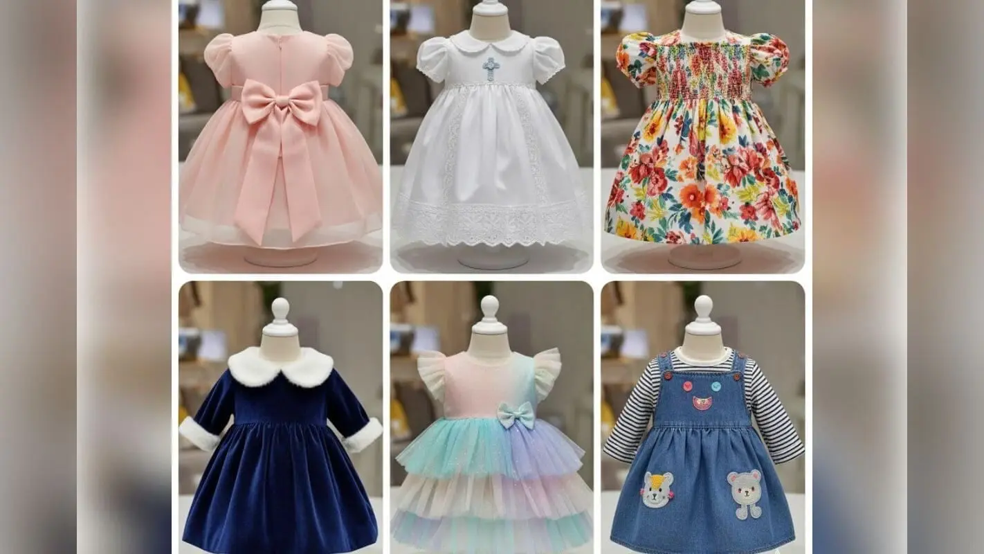 Frock Design For Baby Girl: बेबी गर्ल के लिए यहां देखें क्यूट और स्टाइलिश फ्रॉक डिजाइन आइडियाज